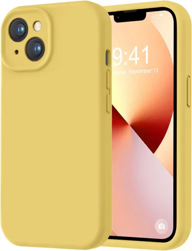 Miniatura 154 de LOVE 3000 Compatible con Funda para iPhone 15, [Cámara de Cobertura Completa de Silicona Suave] [Protección contra Caídas de 8 pies], Forro de Negro