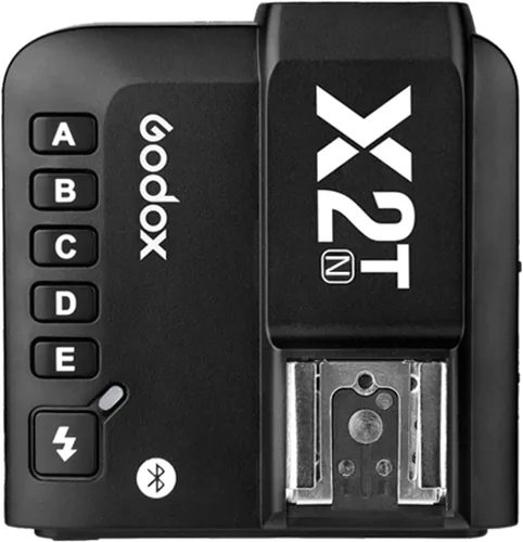 Miniatura 2 de Godox Disparador de flash inalámbrico X2T-N 2.4G compatible con cámara Nikon i-TTL HSS1/8000s HSS, con 5 botones de grupo, conexión Bluetooth