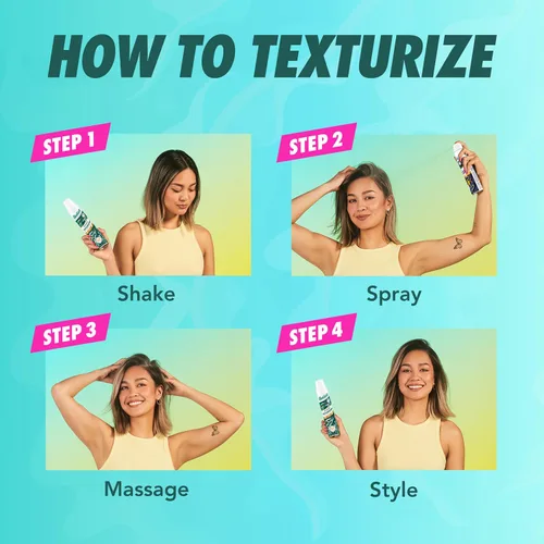 Miniatura 5 de Batiste Champú seco texturizante, refresca y añade agarre y textura para cabello despeinado playero, 3.81 onzas