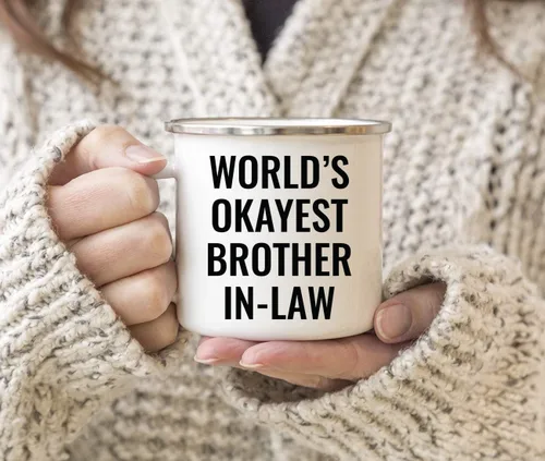 Miniatura 3 de Andaz Press Funny Family - Taza de café de acero inoxidable de 11 onzas, regalo de broma para el cuñado más bueno del mundo, paquete de 1