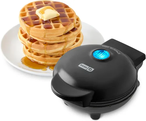 Miniatura 10 de Dash Mini Waffle Maker- Compact Electric Iron for Creative Homemade Treats - PTFE nonstick surface - Easy-to-Clean - Perfect for Kids & Families