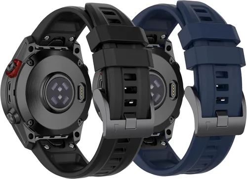 Correas de repuesto para Garmin Fenix 7X, Fenix 6X/Fenix 5X Quickfit, silicona suave, repuesto para Garmin Tactix 7/instinct 2X/Quaitx 3/Tactix DELTA