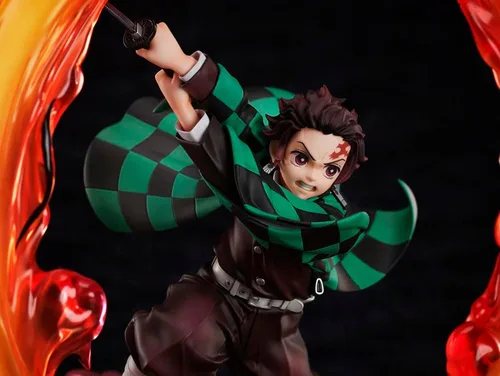 Miniatura 9 de Aniplex Demon Slayer: Kimetsu no Yaiba 1/8 Tanjiro Kamado Estatua 11.0 in
