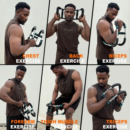 Miniatura 2 de Ultimate Twister Arm Trainer, Adjustable Chest Workout Equipment, Arm Trainer for Men, Chest Trainer for Men, Shoulder Muscle Training, Portable