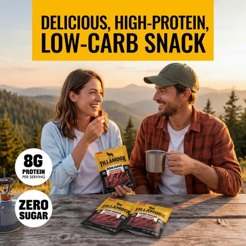Miniatura 3 de Tillamook Country Smoker Zero Sugar Original Keto Friendly Salchichas ahumadas, 10 onzas (paquete de 2)