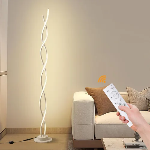 Miniatura 8 de Lámpara de pie, lámparas de pie LED modernas para sala de estar, 2500LM-40W, lámparas para sala de estar, lámpara de pie regulable con control