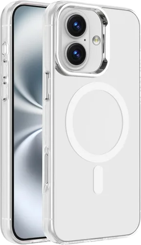 Miniatura 88 de S. Tedazo Funda magnética para iPhone 7/8 Plus (5.5 pulgadas) compatible con MagSafe, [no amarillenta] delgada, a prueba de golpes, funda para Negro