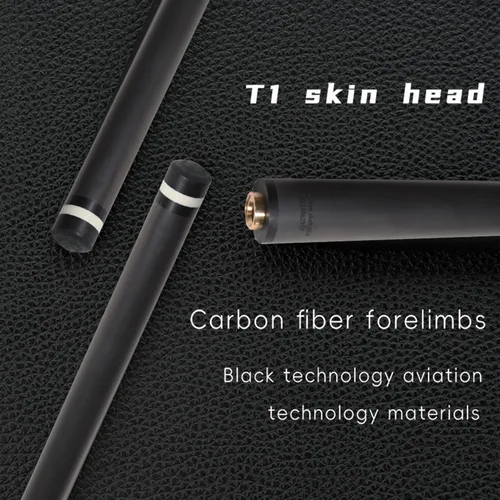 Miniatura 6 de 100% Carbon Fiber Shaft, Black Technology Shaft of Pool Cue Front Part for Billiard Play/Break/Snooker Cue Shaft with Foam- 737 mm,745mm,765mm