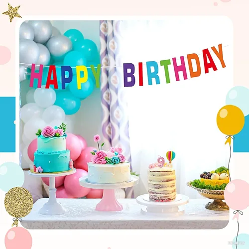 Miniatura 7 de Kit de 78 piezas de pancartas con purpurina de 6 pulgadas, paquete de letras reutilizables con cinta blanca para cumpleaños, boda, ducha, fiesta