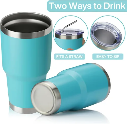 Miniatura 3 de Meway vaso para café de 30 onzas Azul lago