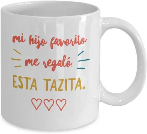 Miniatura 2 de Regalo para Mama Vaso, taza de café divertidas, tazas personalizadas, taza de café inspiradoras, taza con mensajes positivos. Blanco