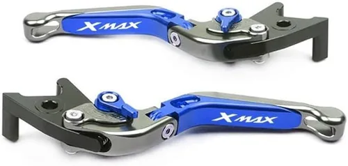 Miniatura 3 de QQLADY Z Palancas de embrague de freno extensibles plegables para motocicleta Yamaha Xmax 250 125 300 400 XMAX300 X-MAX 125 250 300 400 2013-2019 X
