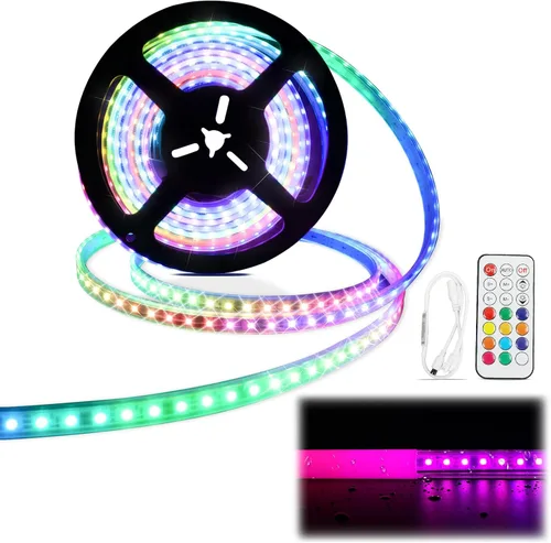 Miniatura 8 de Muzata 5M/16.4FT 320LED/m Tira de luces LED COB de alta densidad DC24V 3000K Blanco cálido impecable se adapta al canal LED U1SW U108 U103 Tira