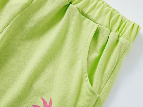 Miniatura 6 de Conjunto de ropa corta y pantalones cortos para niñas grandes, talla 6-18