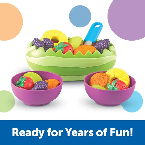 Miniatura 4 de Recursos de aprendizaje, nuevos brotes de fruta fresca, juego para ensalada