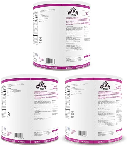 Miniatura 2 de Augason Farms Kit de variedad de verduras, 1 paquete