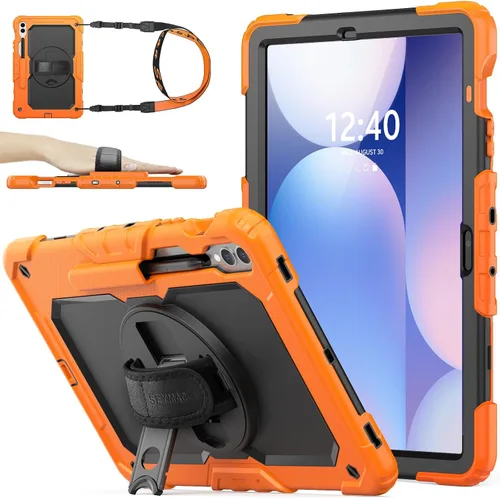 Miniatura 11 de SEYMAC stock Funda para Samsung Galaxy Tab S10 Lite / S10 FE / S9 FE 5G / S9 Funda para Tableta 10.9''/ 11'' Protectora con Protector de Pantalla