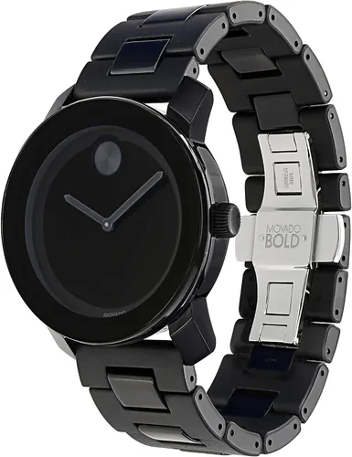 Miniatura 3 de Movado 3600047 reloj de pulsera de acero inoxidable para hombre color negro