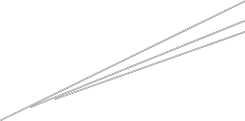 Miniatura 63 de uxcell Tubo capilar del acero inoxidable 304, tubería gruesa del metal de la longitud de la pared 820.2 ft m del OD 2.6 ft m x 0.3 ft m