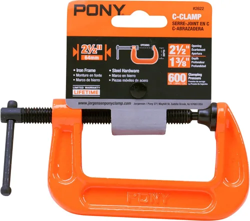 Miniatura 5 de Pinza C de 2-1/2 pulgadas Pony 2622