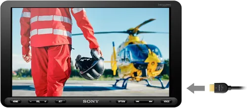 Miniatura 9 de Sony XAV-AX8100 Receptor multimedia flotante de 9 pulgadas con Apple Carplay/Android Auto y entrada de video HDMI