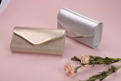 Miniatura 9 de ERIJUNOR Bolso de mano para mujer, clásico sobre de noche, brillante, fiesta de novia, baile de graduación, bolso cruzado