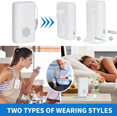 Miniatura 2 de Paginador de cuidador inalámbrico Sistema de alerta de enfermería Botón de llamada SOS con vibración Paginador de alerta de llamada de enfermería