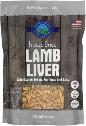 Miniatura 25 de Minnows - Golosinas liofilizadas para perros y gatos, bolsa de 5 onzas, hechas en los Estados Unidos, de granja a tazón