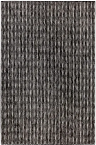 Miniatura 53 de Liora Manne Carmel - Alfombra tejida de perfil bajo de fácil cuidado para interiores y exteriores, color aguamarina, 6 pies 6 pulgadas x 9 pies 4