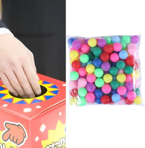 Miniatura 5 de Bolas de juego de bingo de 1.575 in para proyectos de bricolaje y actividades de fiesta 150 piezas mixtas