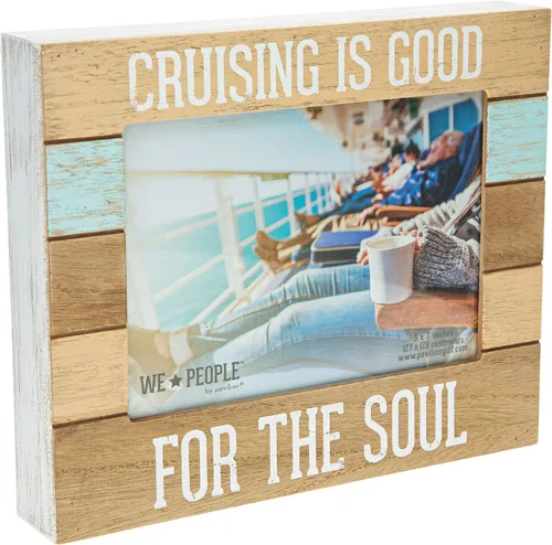 Cruising Is Good For The Soul - Marco de fotos para colgar en la pared de 5 x 7 pulgadas