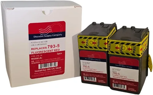 Miniatura 2 de Cartuchos 793-5 (paquete de 2) compatibles con Pitney Bowes P700, DM100i, DM125i, DM150i, DM175i, DM200L, DM225, garantía de defectos de 90 días