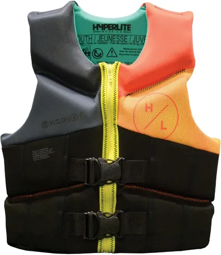HyperLite Elite - Chaleco salvavidas para niños, aprobado por la Guardia Costera de Estados Unidos, ideal para cualquier actividad deportiva