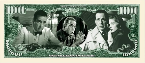 Miniatura 2 de American Art Classics Paquete de 5 billetes de millones de dólares de Humphrey Bogart