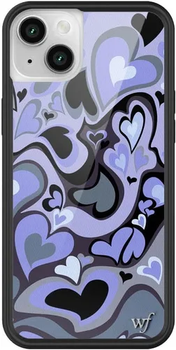Miniatura 41 de Fundas Wildflower - Compatibles con Apple iPhone 14 Plus Parachoques protector negro, certificado de prueba de caída de 4 pies, propiedad