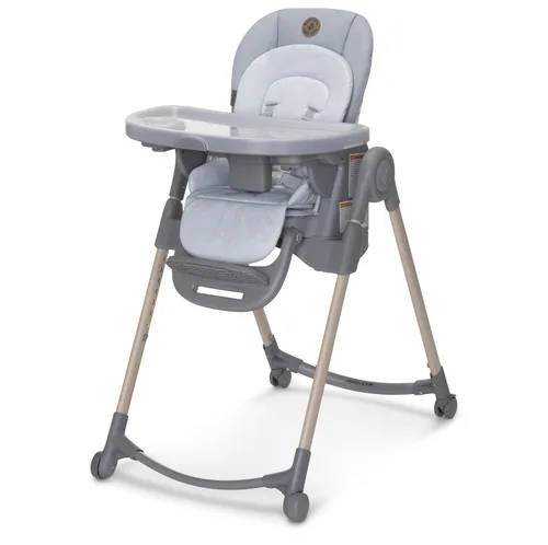 Miniatura 17 de Maxi-Cosi Minla - Silla alta 6 en 1 para bebés y niños pequeños, silla alta plegable portátil, tela EcoCare, 9 alturas, 5 reclinables, 4 posiciones