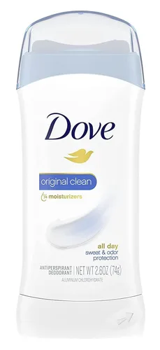 Miniatura 9 de Dove Desodorante antitranspirante invisible sólido, 2 unidades de limpieza original, para mujeres, para protección durante todo el día contra