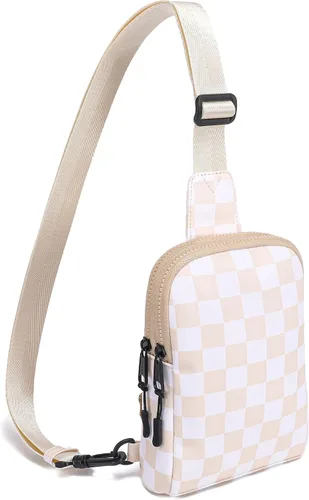 INICAT Bolsos cruzados pequeños de nailon para mujer, bolsa de 1 litro para hombre, bolsa de hombro, riñonera, artículos esenciales de viaje