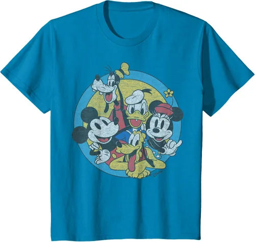 Miniatura 6 de Disney Camiseta retro de Mickey and Friends Group Shot