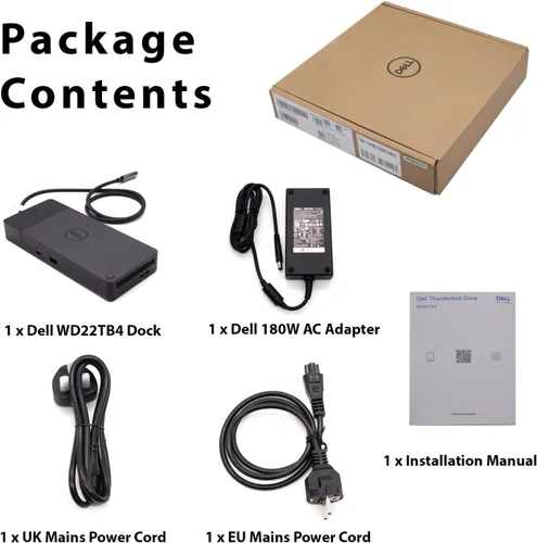 Miniatura 7 de Dell Base modular Thunderbolt de 130 W con dos interfaces Thunderbolt 4, entrega de energía de 130 W, resolución de video de pantalla única de 5K a