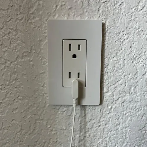 Miniatura 7 de Juego de sábanas orgánicas para cama (95 % algodón, 5 % fibra plateada) con cable de 15 pies, probador de salida de seguridad y bolígrafo