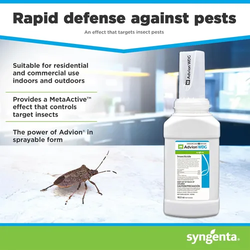 Miniatura 2 de Syngenta - 63953 - Advion WDG - Fórmula pulverizable - 16.5oz
