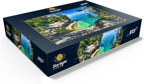 Miniatura 3 de MyPuzzle The Towering View of Lake Superior from Michigan On The Upper Peninsula - Rompecabezas prémium de 1000 piezas para adultos