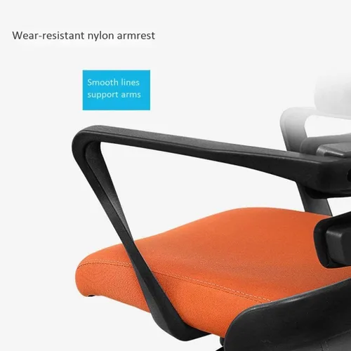 Miniatura 4 de Reclining Office Desk Chair Adjustable High Back Ergonomic Computer Mesh Recliner Home Office Chairs with Footrest and Lumbar Support(A)