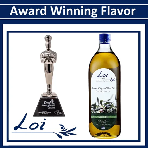 Miniatura 2 de Loi Ladi - Aceite de oliva virgen extra de Creta, Grecia por la chef Maria Loi, auténtico y sin filtrar, 33.8 onzas líquidas