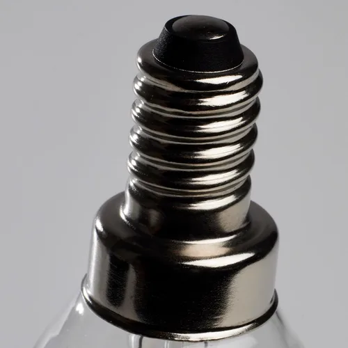Miniatura 3 de Satco Bombilla LED E12 de 4 W, 2700 K, clasificación de 15000 horas, regulable