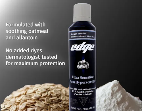 Miniatura 6 de Edge Gel de afeitado ultra sensible, 7 onzas (paquete de 2)
