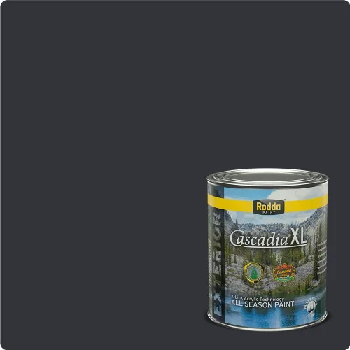 Miniatura 194 de Rodda Paint CASCADIA XL Pintura e imprimación de satén exterior en uno, cuarto de galón, bikini lavanda