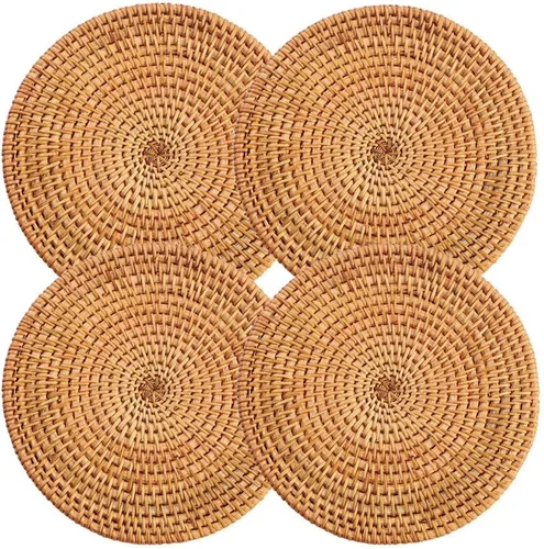 Salvamanteles para platos calientes, ollas y sartenes, almohadillas calientes grandes de cocina de 8.66 pulgadas para encimeras, manteles