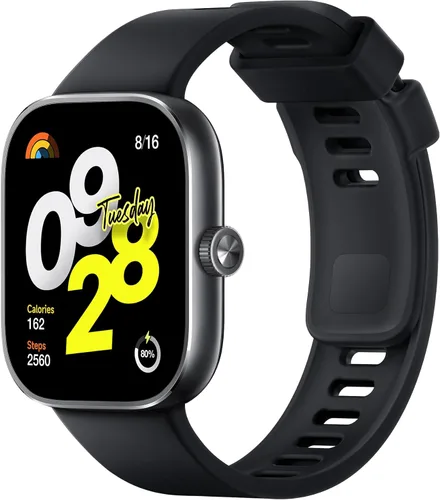 Xiaomi Redmi Watch 4 Smartwatch con pantalla AMOLED de 1.97 pulgadas con 390 x 450 píxeles y 60Hz, hasta 20 días de duración de la batería, HyperOS,